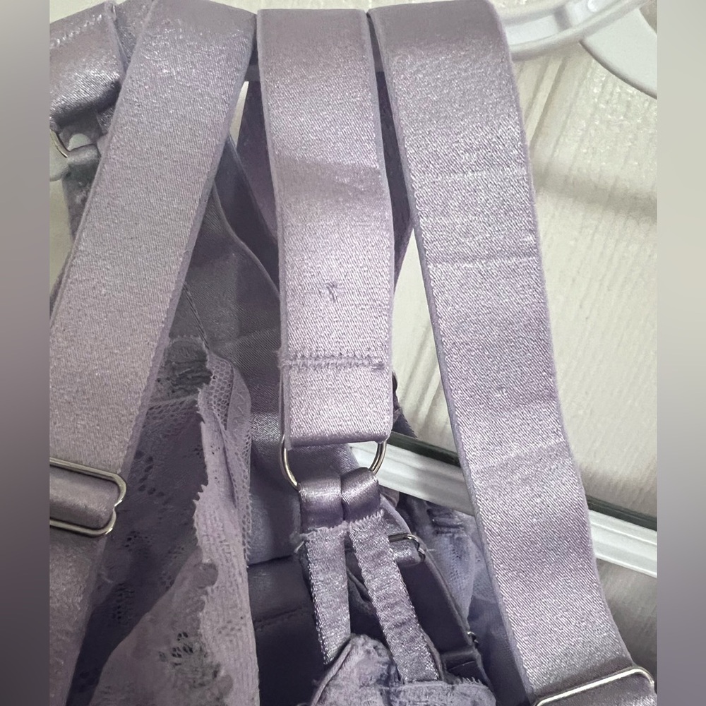 Women's Lace Unlined Balconette Bra - Auden™ Lavender 42D & 46DDD NWT - Picture 13 of 14